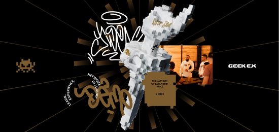 營銷會議極客EX的品牌標(biāo)識與標(biāo)志設(shè)計(jì)和網(wǎng)站